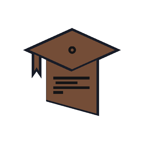 Graduation Document Icon